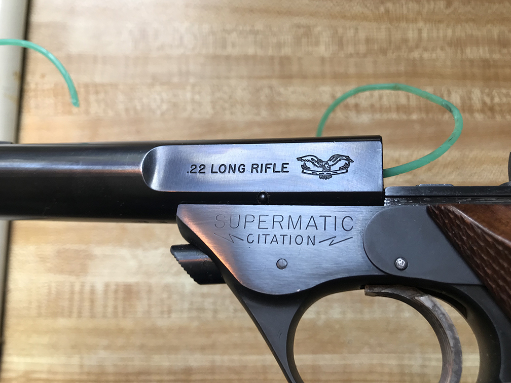 New Barrel for High Standard Supermatic Citation 103 Myhs410