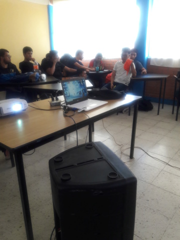 2. "Biblio cine" actividad del programa "12 estrategias para las bibliotecas de las escuelas normales"  20190311