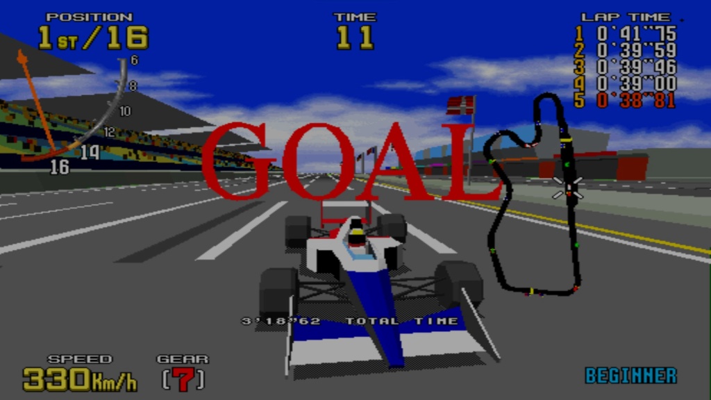 [Contre la montre] Virtua Racing Vrbest10