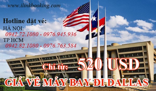 Đại lý vé máy bay đi Mỹ giá rẻ - iLink Booking 5_dall10