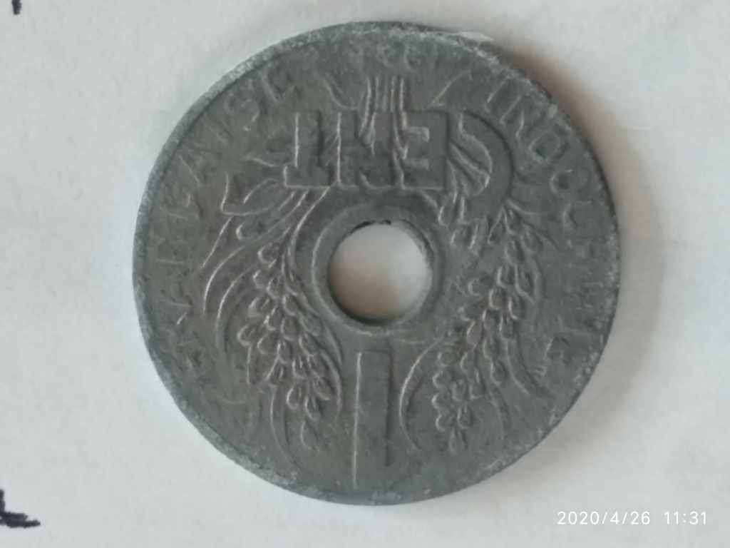 1 Cent 1941. Indochina Francesa 1940_113