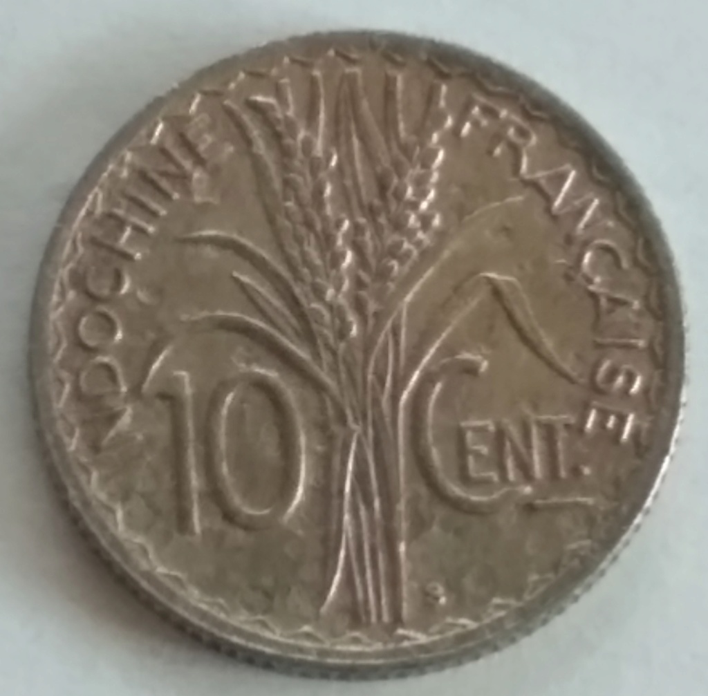 10 Cents 1941. Indochina Francesa. 1941_112