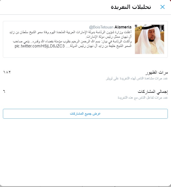 وفاة الشيخ سلطان بن زايد آل نهيان ممثل رئيس دولة الإمارات العربية المتحدة 010111