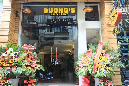 Duong Restaurant is the best in the Hanoi restaurant now Duong310