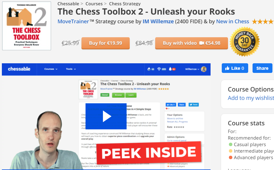 Thomas Willemze_The Chess Toolbox 2 - Unleash your Rooks (Chessable) MP4+PGN Willem11