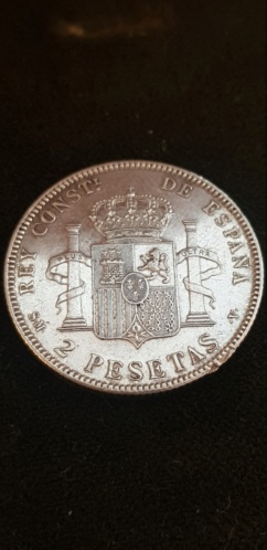 2 pesetas 1905 *19*05 20201012