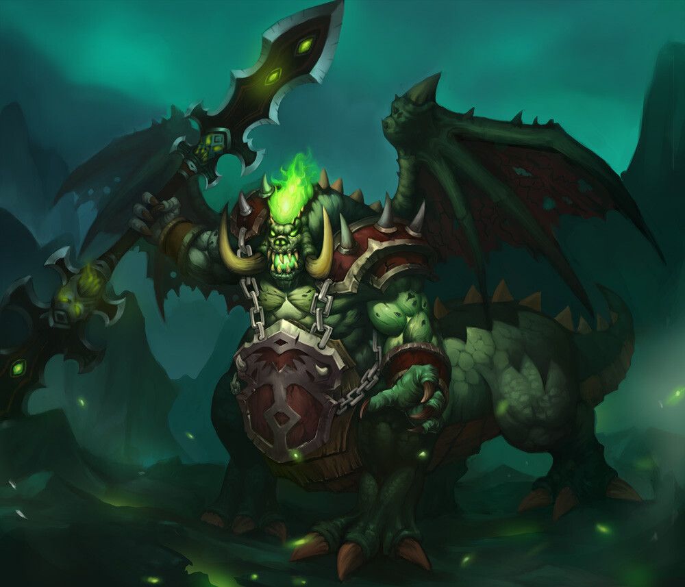 Warcraft: Hình ảnh và tiểu sử Mannoroth (Pit Lord) – Chúa quỷ địa ngục 028de010