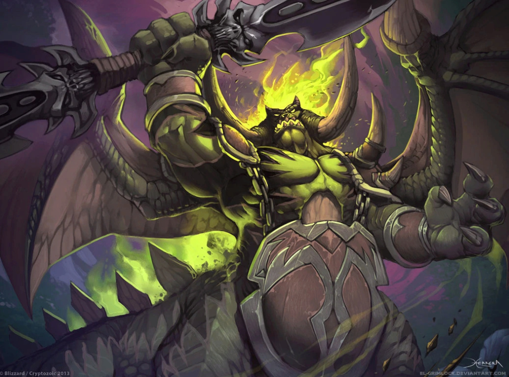 Warcraft: Hình ảnh và tiểu sử Mannoroth (Pit Lord) – Chúa quỷ địa ngục 0b5ed610