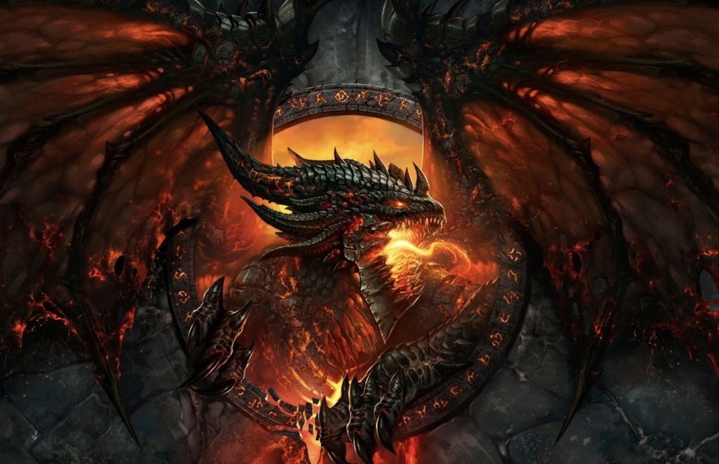 5 chủng rồng huyền thoại trong Warcraft (Red, Blue, Bronze, Green, Black) 45910710
