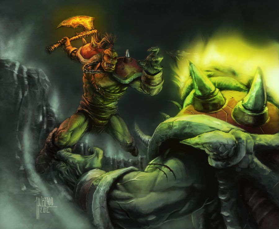 Warcraft: Hình ảnh và tiểu sử Mannoroth (Pit Lord) – Chúa quỷ địa ngục 54487d10