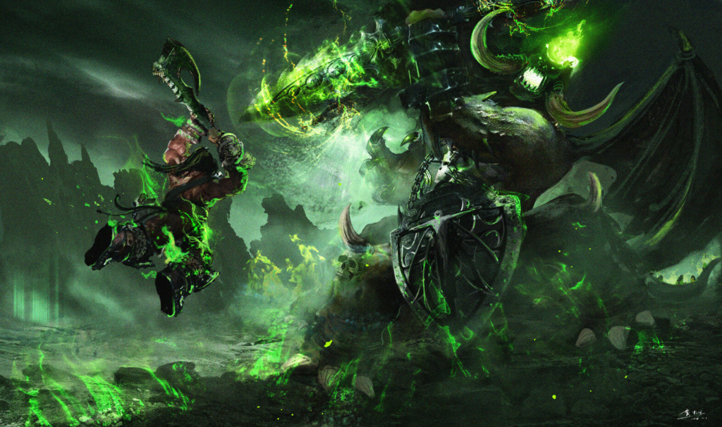 Warcraft: Hình ảnh và tiểu sử Mannoroth (Pit Lord) – Chúa quỷ địa ngục 980bd310