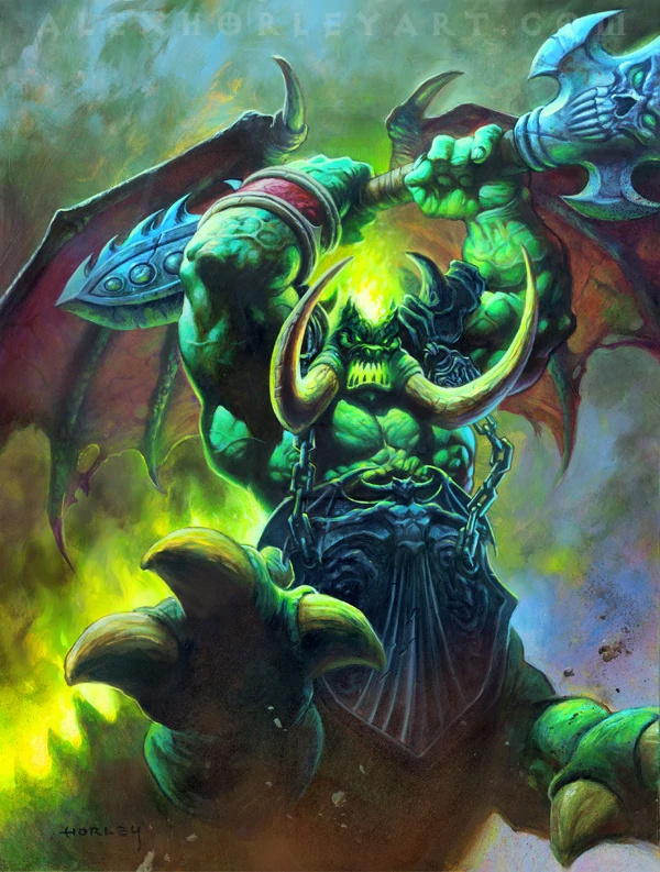 Warcraft: Hình ảnh và tiểu sử Mannoroth (Pit Lord) – Chúa quỷ địa ngục A837a910