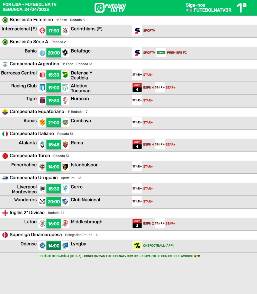 Agenda Esportiva (TV Aberta, Fechada, Streaming) - Página 31 Futebo10