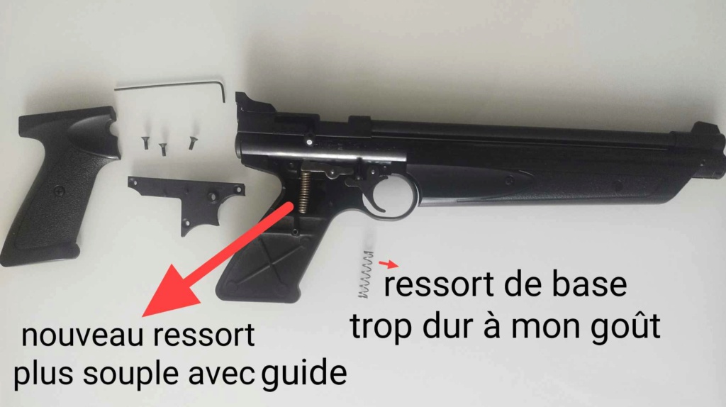 Crosman 1377 --> début des améliorations  Messen10