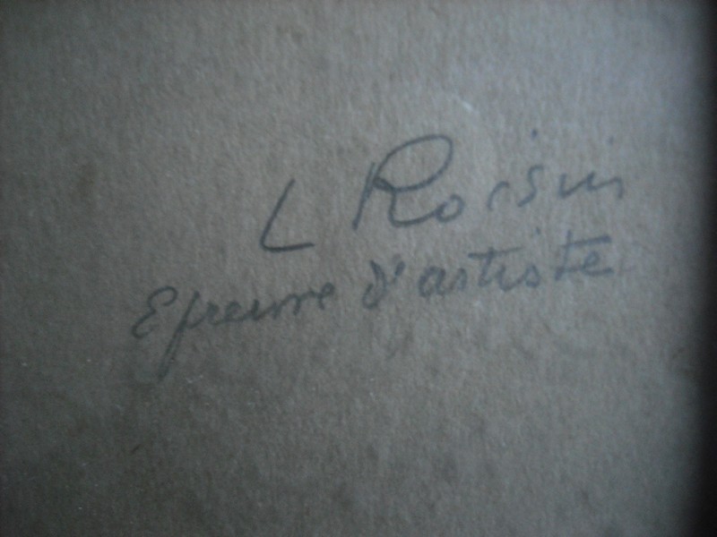 Toile signée Hubert M Gravur13