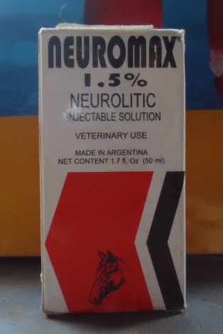 NEUROMAX 1,5 %  INFILTRACIONES $ 20.000.- FRASCO 50 ML Neurom10