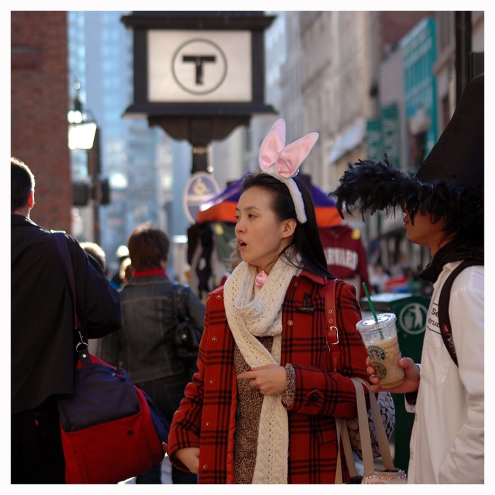 un lapin dans les rues de Boston Dsc_1012