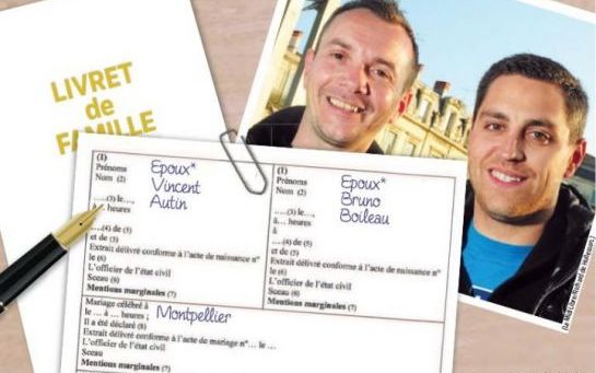 Premier mariage homosexuel en France : Vincent et Bruno vont se dire oui à la mairie de Montpellier 28456010