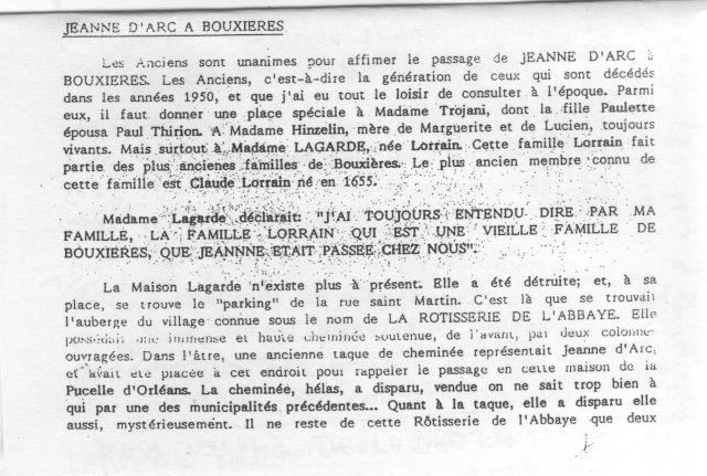LES 69 ARTICLES D'ACCUSATION DU PROCES DE JEANNE D'ARC- L'ANNEAU DE JEANNE D'ARC Jeanne13