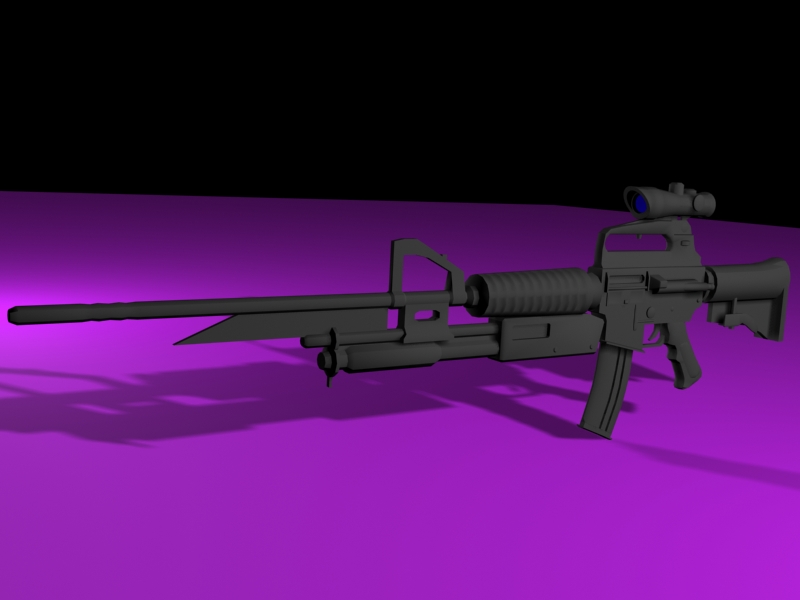 Arma de fuego - Rifle m4a1 Armam410