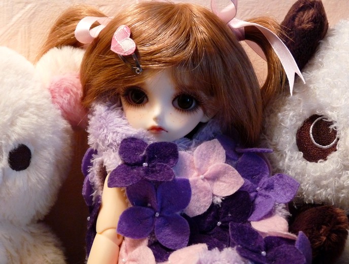 Quatre BJD estivales, dont une fan de Dr Who! (Volks, KDelf) - Page 2 Fleurs14