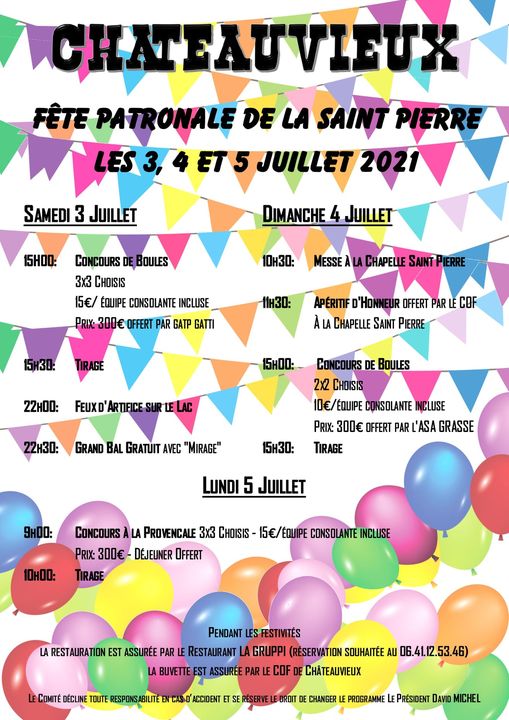 Chateauvieux : Fête Patronale 2084710