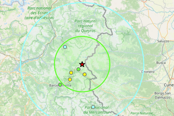 Seisme : La terre a encore tremble en Ubaye A1135
