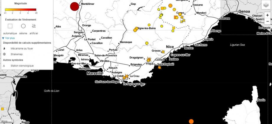Seisme : La terre a encore tremble en Ubaye B257