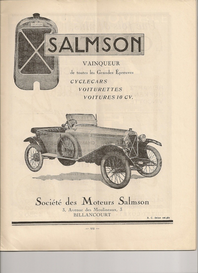 salmson - SALMSON cyclecar - Page 2 Salmso10