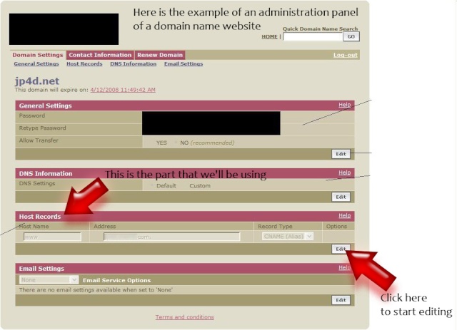 How do you find the DNS and complete the configuration of my new Domain Name? 21011