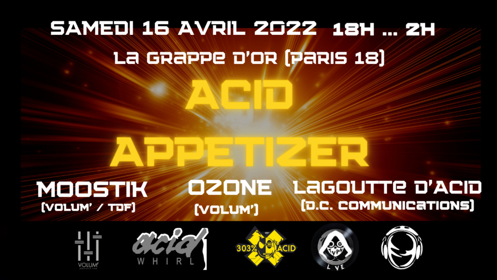 Acid appetizer (before): 16/04/22: La Grappe d'Or (Paris 18) Acid_a10