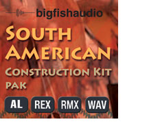 [ SAMPLES ] Big Fish Audio South American Construction Kit Pak MULTIFORMAT-DYNAMICS [ 452 MB ] Sadlp110