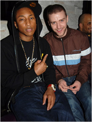 Pharrell To NEVER Produce For Justin Timberlake Again Pj10