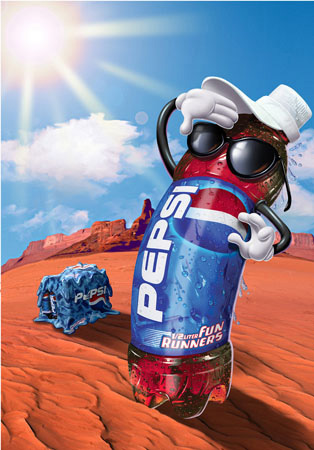 حوار رومانسي جدا بين البيبسي والميرندا Pepsi10