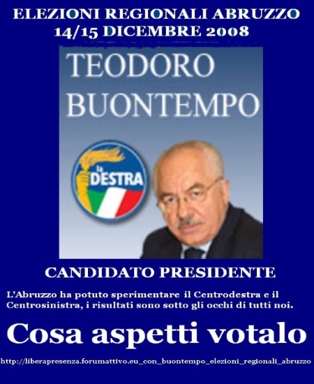 Elezioni regionali in Abruzzo 2008 Region15