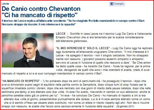 Chevanton a Lecce - Un VIDEO dalla conferenza stampa - Pagina 2 Cattur10