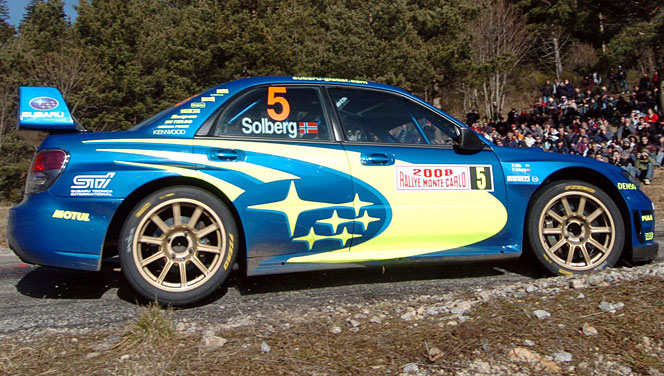 WRC 2009 . Subaru11