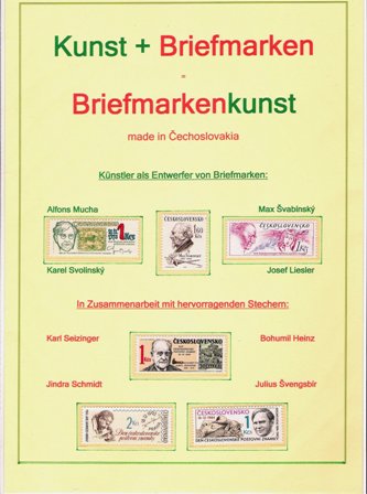 Briefmarkenkunst - made in Cechoslowakia Bk112
