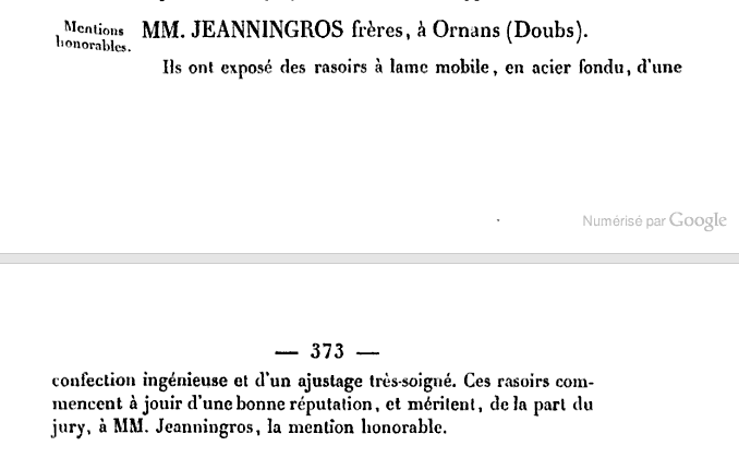 Rasoirs à lames mobiles historiques. Captur43