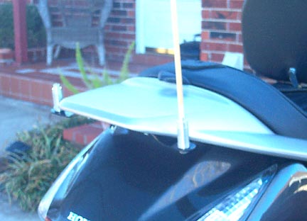 New project - Rear Flag Mount for SilverWing Scooter Flag610