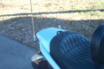 New project - Rear Flag Mount for SilverWing Scooter Flag710