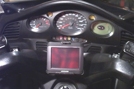 mount - Custom GPS Mount for Honda SilverWing & Reflex Mount410