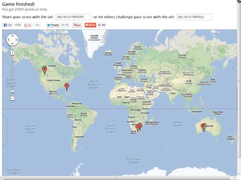 GeoGuessr Jeu utilisant Google Maps  2013-077