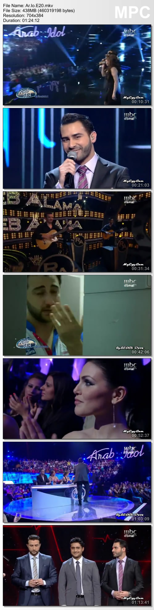 الحلقة العشرون من عرب ايدول  . Arab Idol . الموسم الثانى Thumbs17