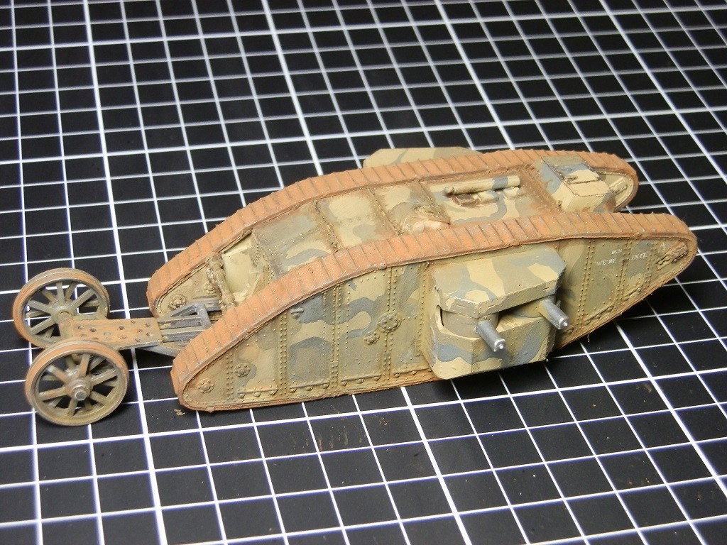 British Tank Mark.I femelle [Airfix 1/76] - Page 2 P6082712