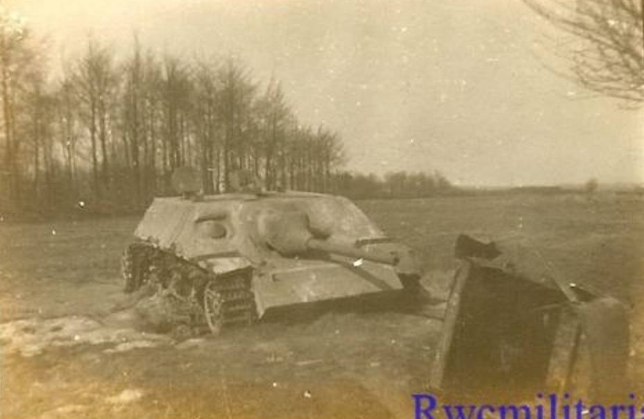 Jagdpanzer IV sur-blindage béton. Jagdpa26