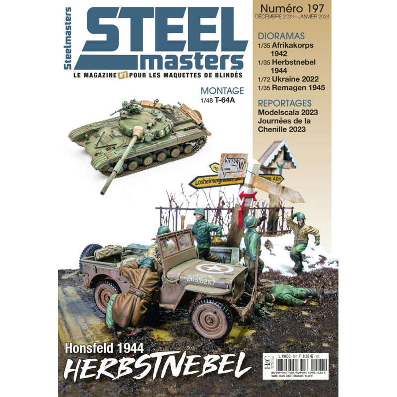 Steelmasters n°197 décembre 2023-janvier 2024.  Steel196