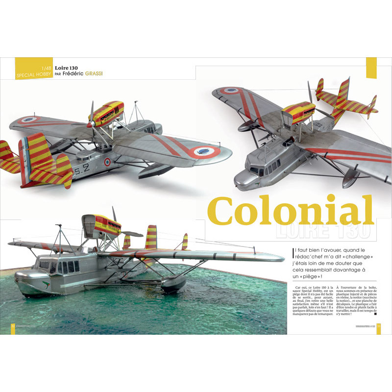 [FONDERIE MINIATURE] 1/48 - Loire 130  (l130) Wingma40