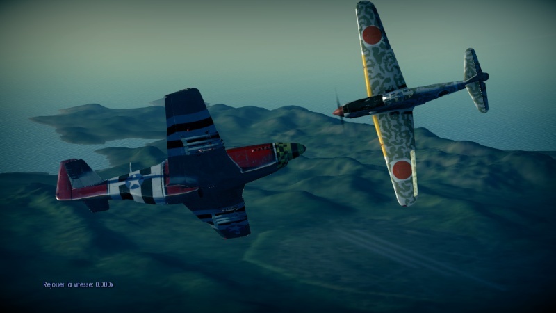 Mustang vs Ki61 sur Hawai Birds_21