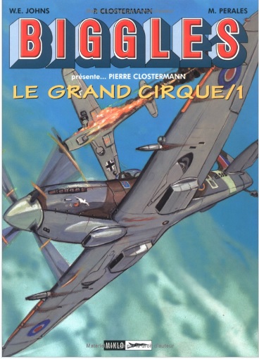 BD sur Closterman et son Spitfire "le grand cirque" Le_gra10